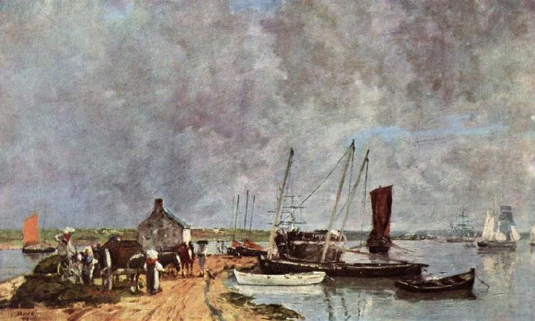 Eugene Boudin Seehafen china oil painting image